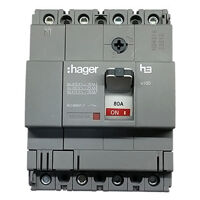 Thiết bị đóng cắt Hager (MCCB) HDA081Z