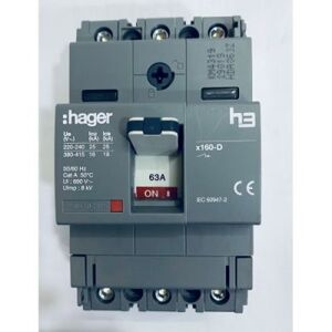 Thiết bị đóng cắt Hager (MCCB) HNA125Z