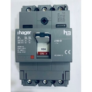 Thiết bị đóng cắt Hager (MCCB) HDA050Z