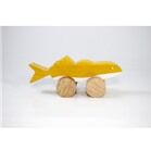 Thú gỗ bánh xe Cá tuyết Mego