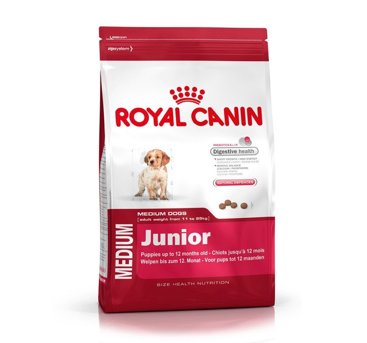 Thức ăn cho chó Con Royal Canin Medium Junior - 16 kg, dành cho chó 11-25kg và 1-12 tháng tuổi
