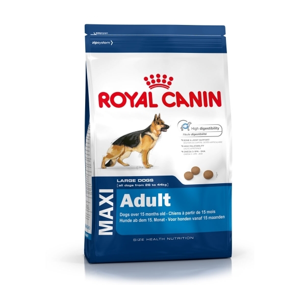Thức ăn cho chó Royal Canin Maxi Adult - 10kg, dành cho chó từ 26-44kg và trên 15 tháng tuổi