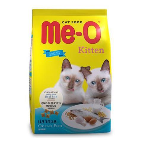 Thức ăn cho mèo con Me-O Kitten Ocean Fish - 400g, dành cho mèo dưới 1 năm