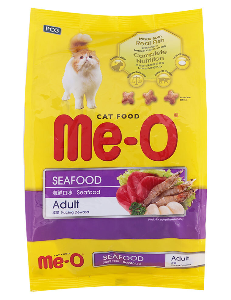 Thức ăn cho mèo Me-o vị Hải sản (Seafood) - 450g