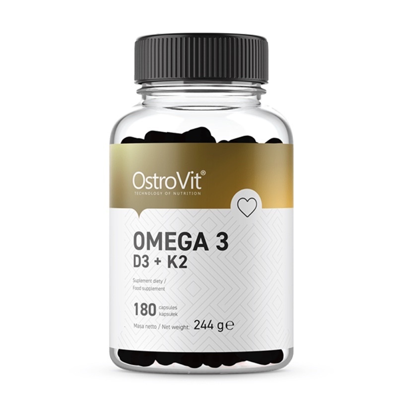Thực phẩm bổ sung Ostrovit Omega 3 D3 K2 - 180 viên