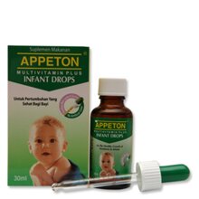 Thực phẩm chức năng bổ sung dinh dưỡng cho trẻ em Appeton infant drop