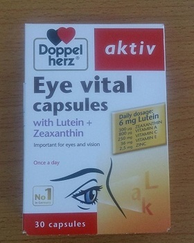 Thực phẩm chức năng Doppelherz Aktiv Eye Vital Capsules