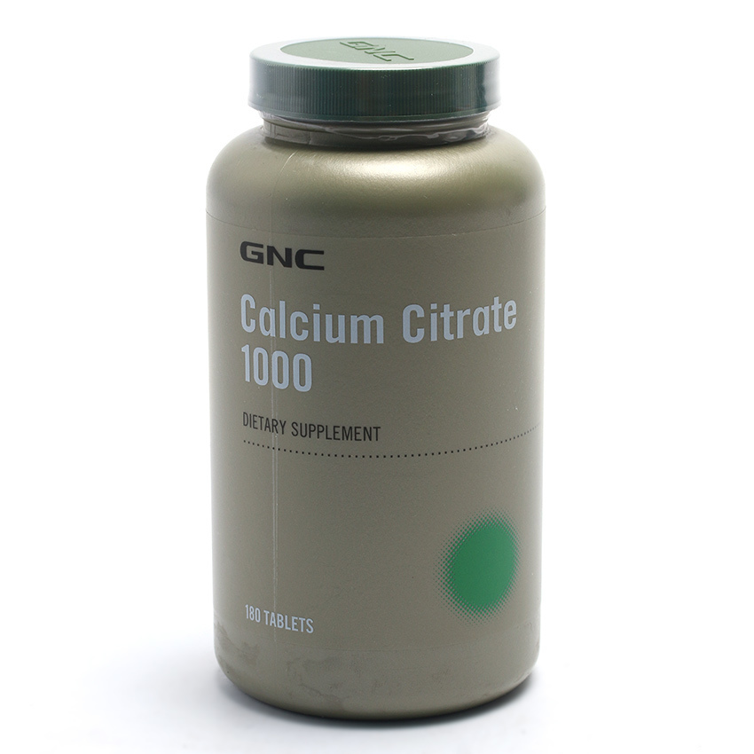 Thực phẩm chức năng GNC Calcium Citrate 1000mg