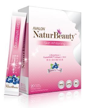 Thực phẩm chức năng hỗ trợ làm trắng da Avalon NaturBeauty Skin Whitening 20 gói