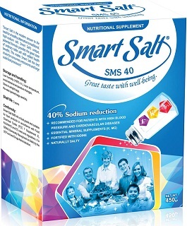 Thực phẩm chức năng hỗn hợp muối khoáng Smart Salt SMS40 500g