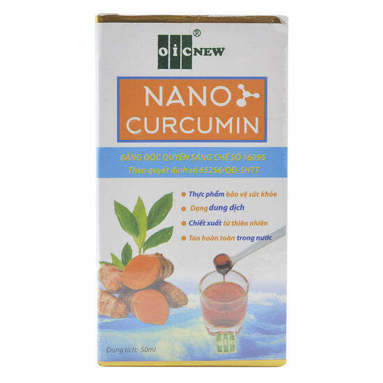 Thực phẩm chức năng NaNo Curcumin (50ml)