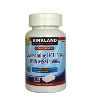 Thực phẩm chức năng Glucosamine HCl 1500mg MSM 1500mg - 100 viên