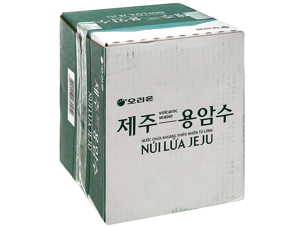 Thùng 12 chai nước khoáng thiên nhiên Jeju 330ml