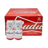 Thùng 12 lon bia Budweiser 500ml