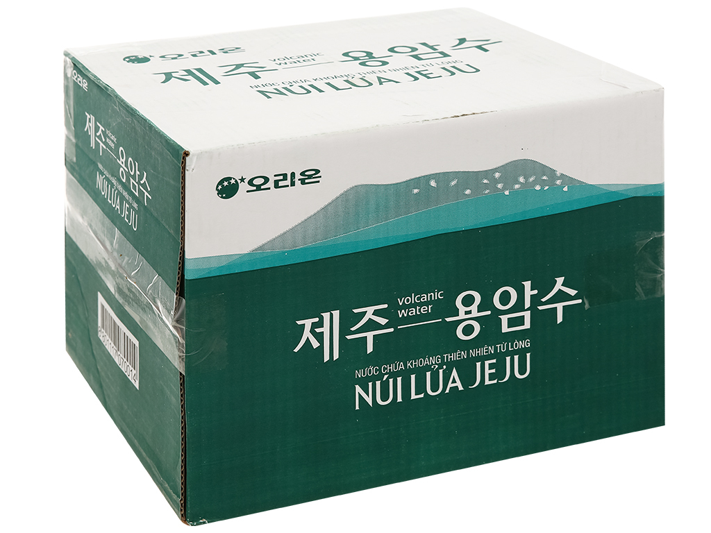 Thùng 20 chai nước khoáng thiên nhiên Jeju 530ml