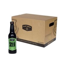 Thùng 24 chai bia East West Pale Ale chai 330ml