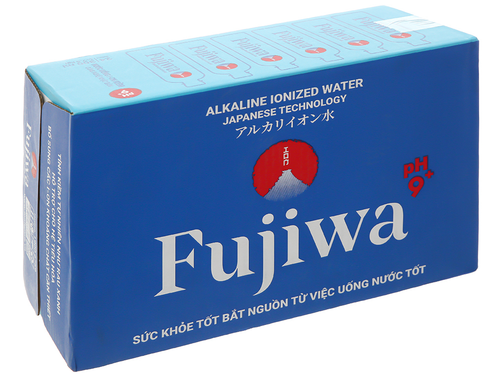 Thùng 24 chai nước uống i-on kiềm Fujiwa 300ml