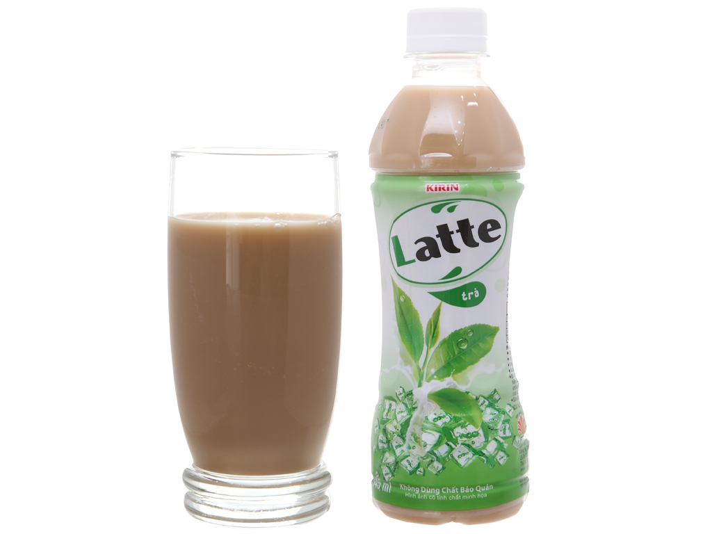 Thùng 24 chai trà sữa Kirin Latte 345ml
