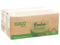 Thùng 24 hộp nước dừa dứa non Cocoxim 330ml