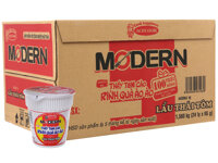 Thùng 24 ly mì Modern lẩu Thái tôm 65g