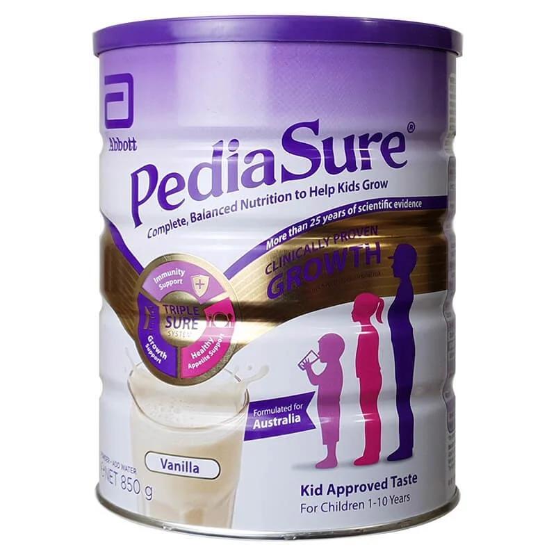 Thùng 3 hộp sữa Pediasure Complete Balanced Nutrition (850g) cho trẻ từ 1 đến 10 tuổi