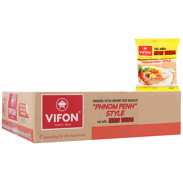 Thùng 30 gói hủ tiếu Nam Vang Vifon 65g