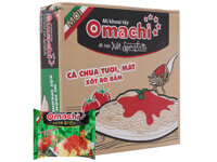 Thùng 30 gói mì trộn Omachi xốt Spaghetti 91g