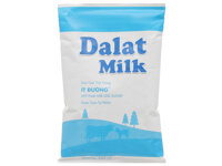 Thùng 48 bịch sữa tươi tiệt trùng ít đường Dalat Milk 220ml