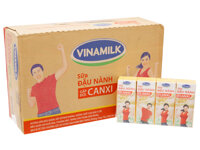 Thùng 48 hộp sữa đậu nành nguyên chất Vinamilk 200ml
