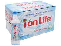 Thùng nước khoáng I-on Life - 450ml, 24 chai