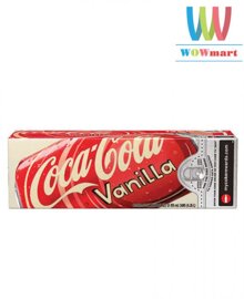 Thùng nước ngọt Coca Cola Vanila 12 lon