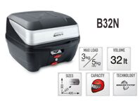 Thùng sau xe máy Givi b32n