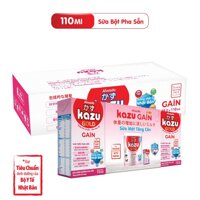 Thùng sữa bột pha sẵn Kazu Miễn Dịch Gold 110ml - 48 hộp (cho bé trên 12 tháng tuổi)