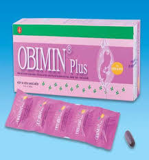 Thuốc bổ cho bà bầu Obimin plus