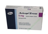 Thuốc điều trị sa sút trí tuệ trong bệnh mạch máu não  Aricept Evess 5mg