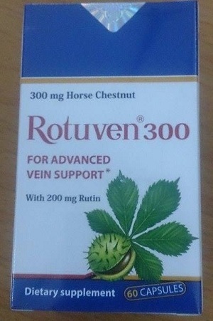Thuốc điều trị suy giãn tĩnh mạch Rotuven 300
