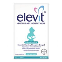 Thuốc Elevit Úc Sau Sinh Cho Con Bú Breastfeeding 60 viên