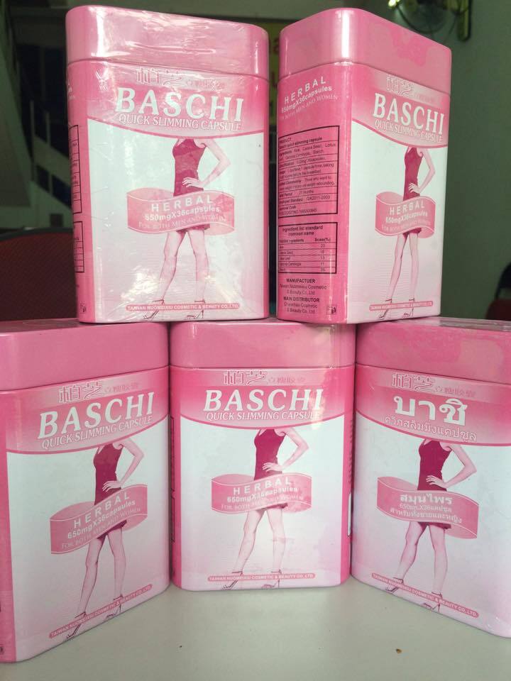 Thuốc giảm cân Baschi Quick Slimming Capsule 650mg
