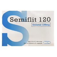 Thuốc giảm cân Semiflit 120mg PMP hộp 42 viên