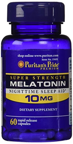 Thuốc hỗ trợ mất ngủ Melatonin 10mg Của Puritans Pride