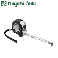 Thước kéo thép 5M in 2 mặt vạch kaidan bản rộng 19mm NIIGATA SEIKI LCG-1950KD