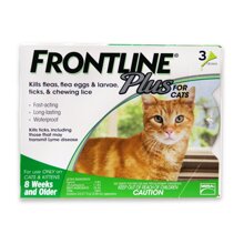 Thuốc nhỏ gáy tri ve rận cho mèo Frontline Plus Cat