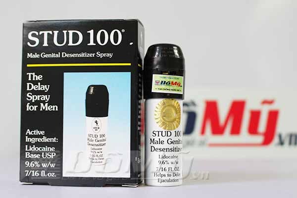 Thuốc xịt chống xuất tinh sớm tăng độ cương cứng Stud100
