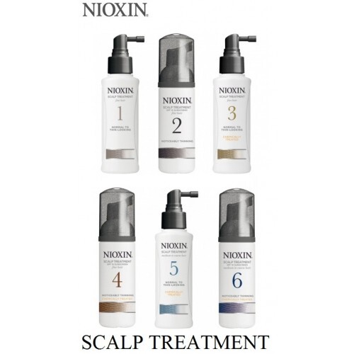 Bộ 6 sản phẩm tinh chất điều trị chống rụng Nioxin Scalp Treatment 100ml