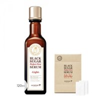 Tinh chất dưỡng đầu tiên chiết xuất đường đen và rượu gạo tinh chất Skinfood Black Sugar Perfect First Serum 2X Light 120ml