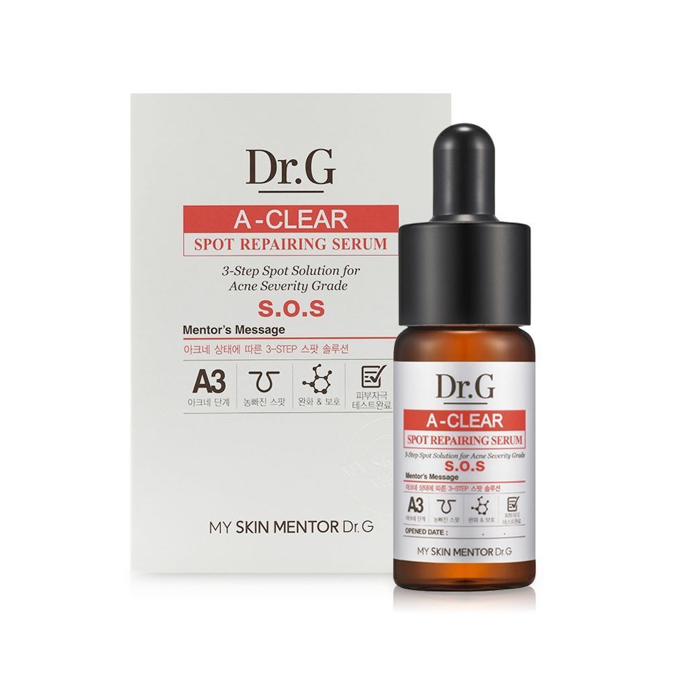 Tinh chất trị mụn và ngăn ngừa sẹo thâm Dr.G A-Clear Spot Repairing Serum 15ml