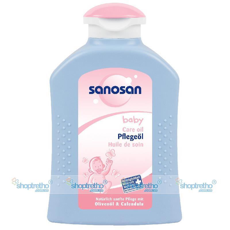 Tinh dầu dưỡng da cho bé Sanosan Baby Care Oil 200ml