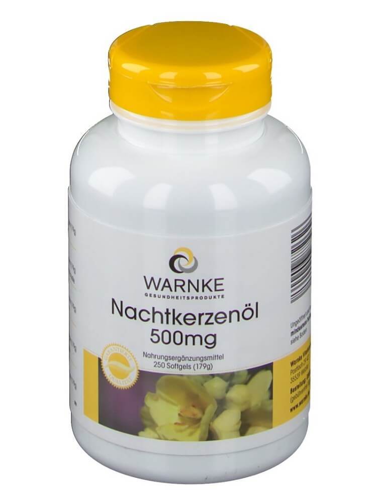 Tinh dầu hoa anh thảo Warnke Nachtkerzenol 500mg - 250v