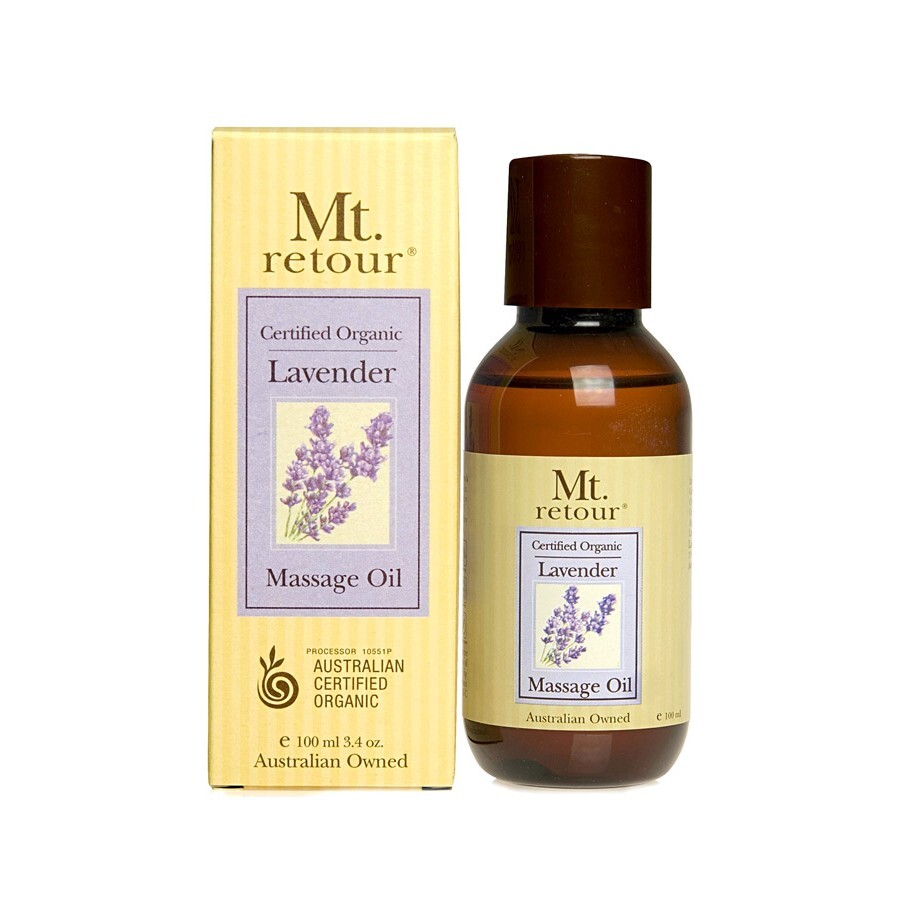 Tinh dầu mát-xa hoa oải hương Mt. Retour Lavender Massage Oil 100ml