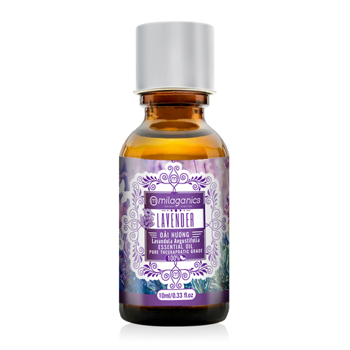 Tinh dầu oải hương Milaganics Lavender Essential Oil 10ml